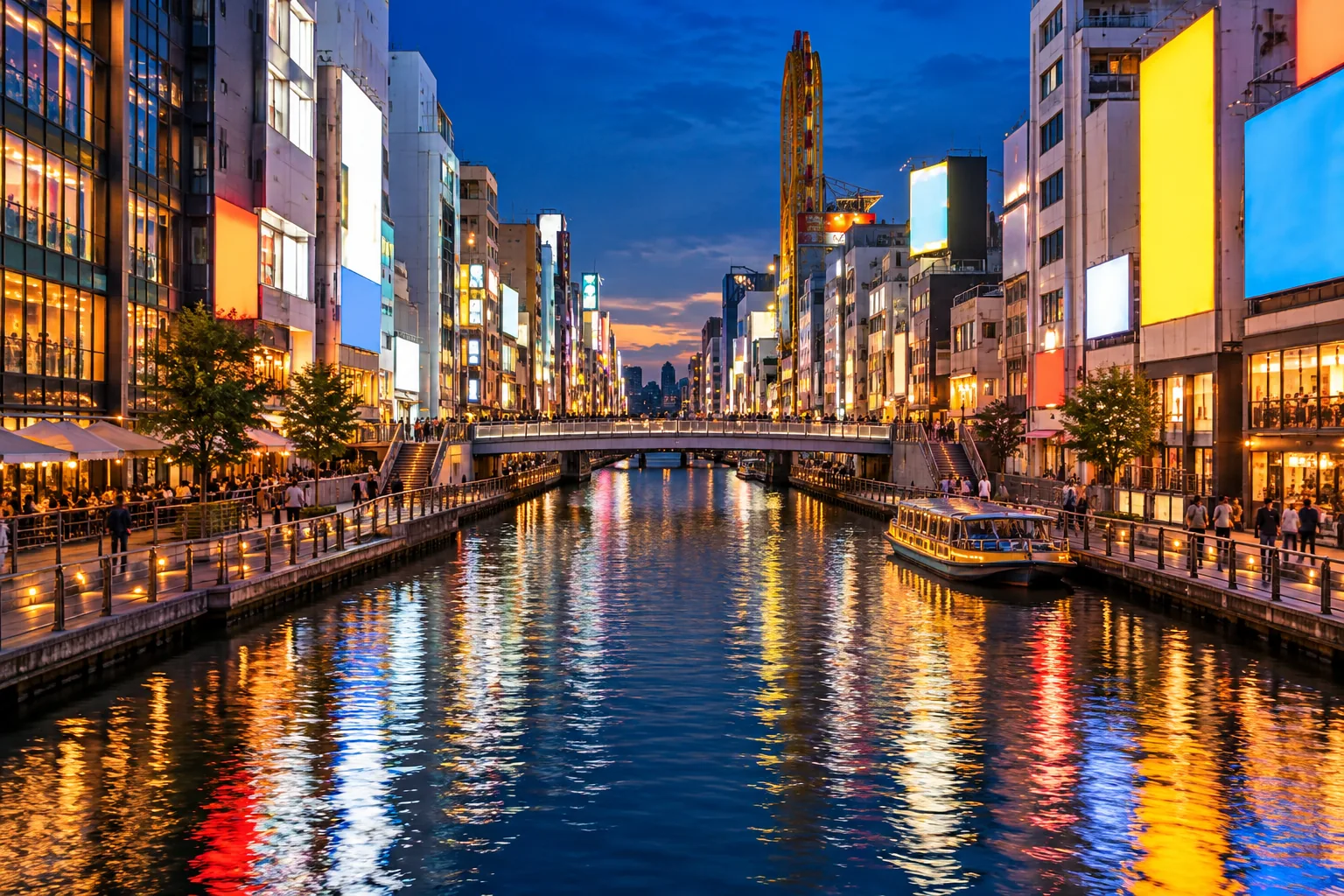 大阪府の街並み