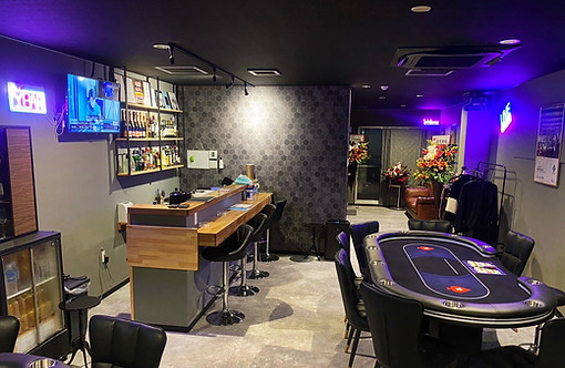 AZ POKER ROOM YOKOHAMAの公式HP掲載写真