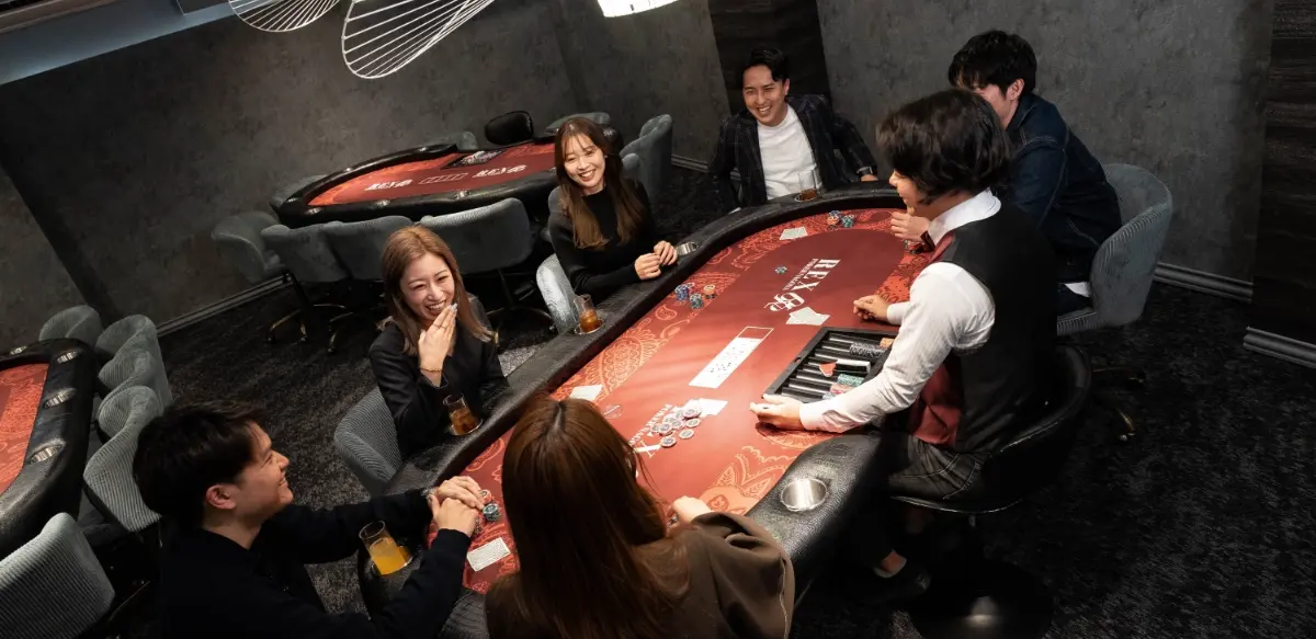 REX POKER NAGOYAの公式HP掲載写真