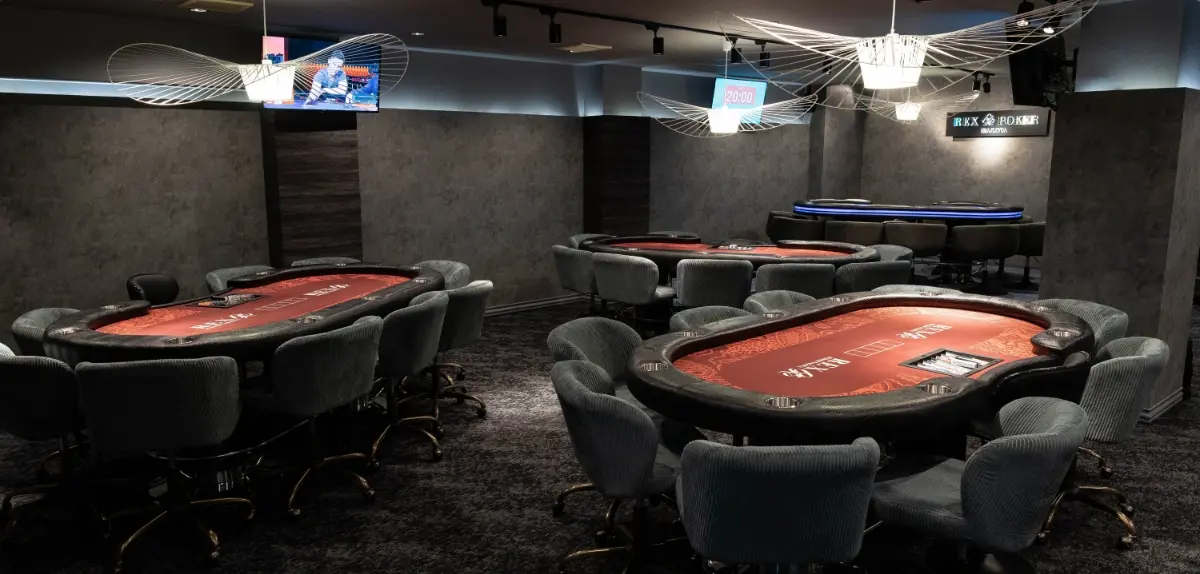 REX POKER NAGOYAの公式HP掲載写真