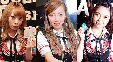 ビッグバンの制服姿のスタッフ