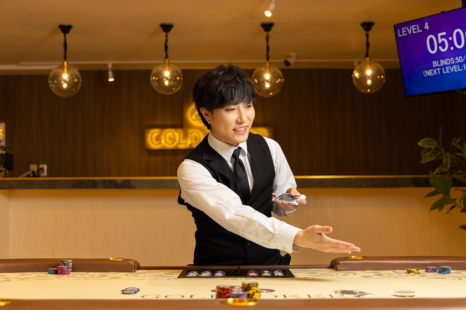 横浜ポーカーBar GOLD JOKER 関内店の公式HP掲載写真