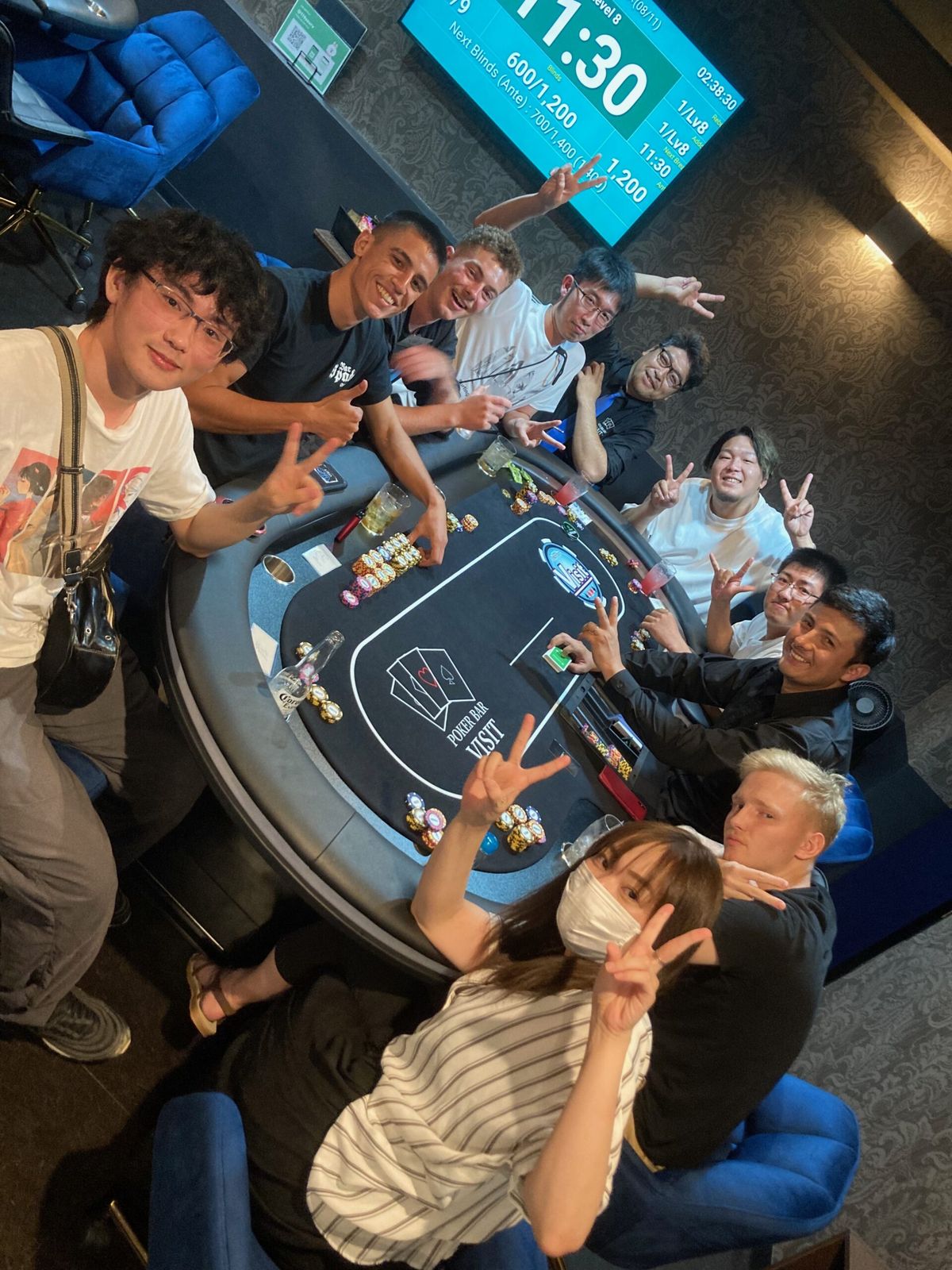 Poker bar VISITの公式HP掲載写真