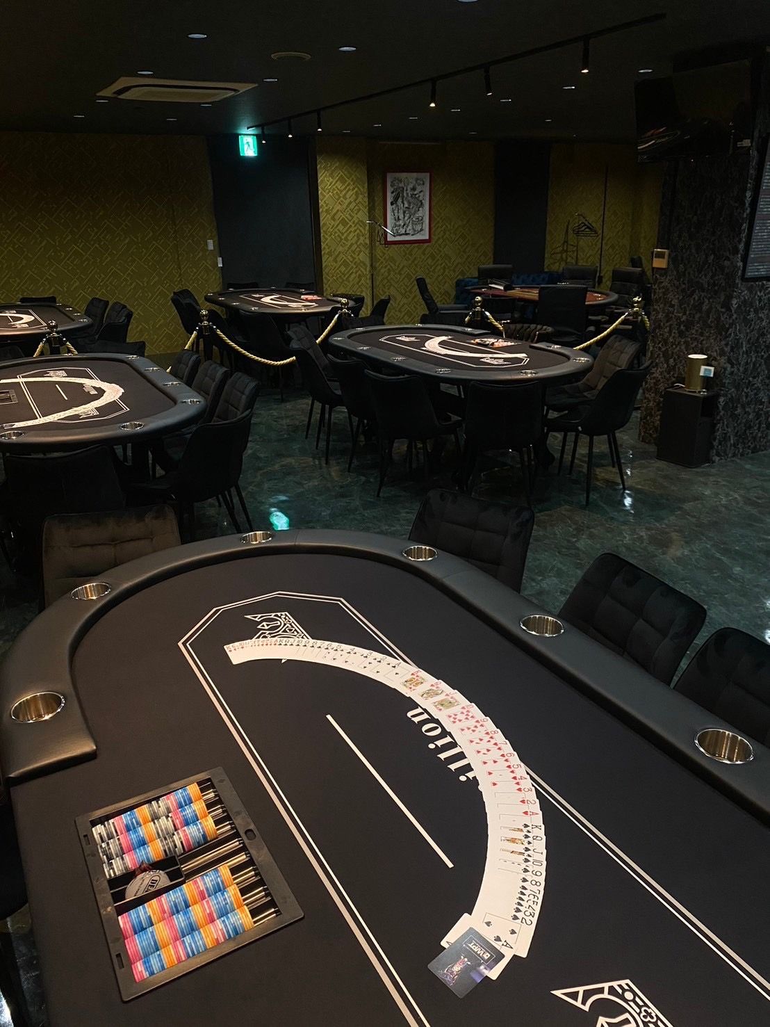 millionのポーカーテーブル