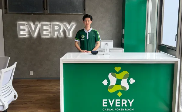 CASUAL POKER ROOM EVERY 五反田の公式HP掲載写真