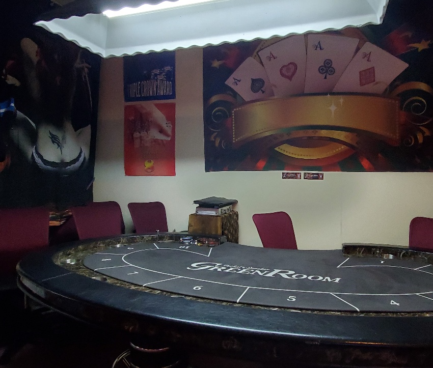 Greenroom Casinoの公式HP掲載写真